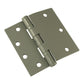 4-1/2" x 2" Left Side Half Surface Hinges, 3 Pack alt 0