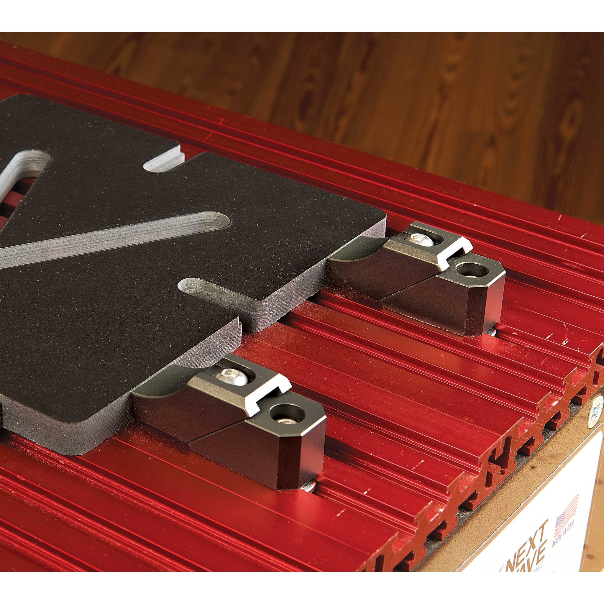 Linear Machine Clamp WoodRiver Linear Edge Clamps - Durable Pair for Precision Woodworking ...