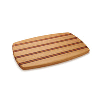 Exotic Cutting Board Kit - 3/4" x 10" x 16" - Angelim, Araracanga & Purpleheart alt 0