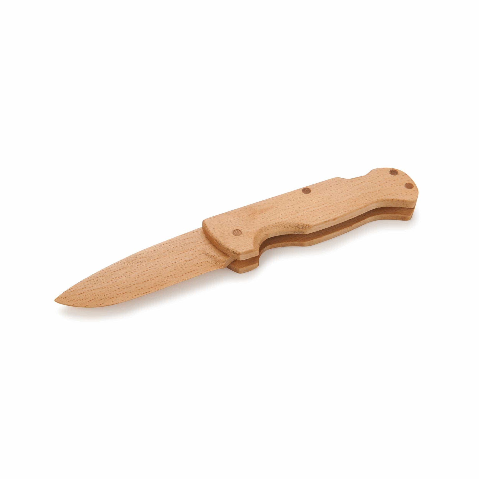 Arlo Wooden Lock Back Folding Pocket Knife - 6-7/8" - Unfinished Kit alt 0