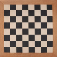 Chess or Checkers Wood Veneer - 19" x 19" - 2-Ply Wood-on-Wood alt 0