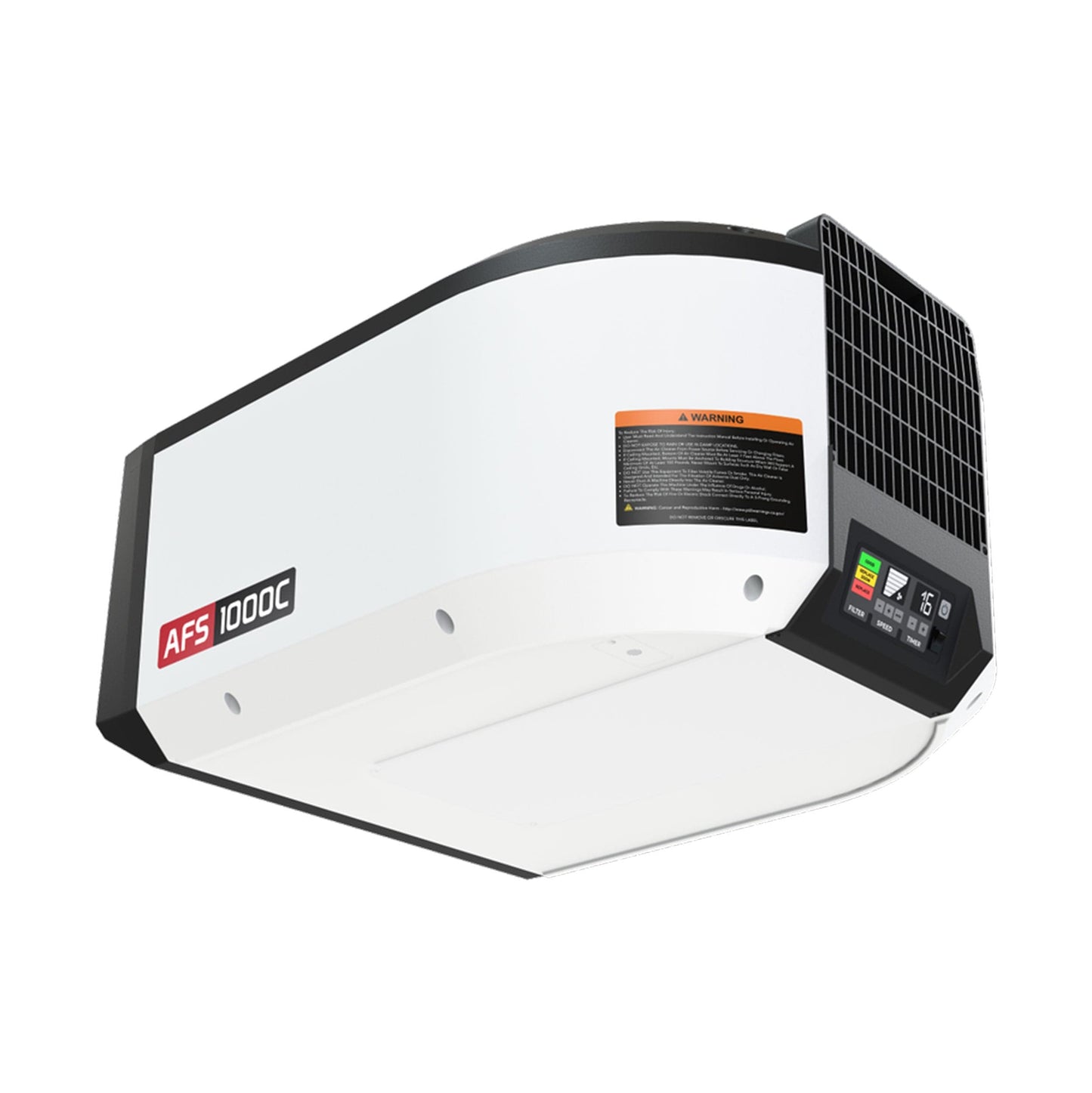 Air Filtration System - 1000 CFM 1 Ph 120V - AFS-1000C alt 0