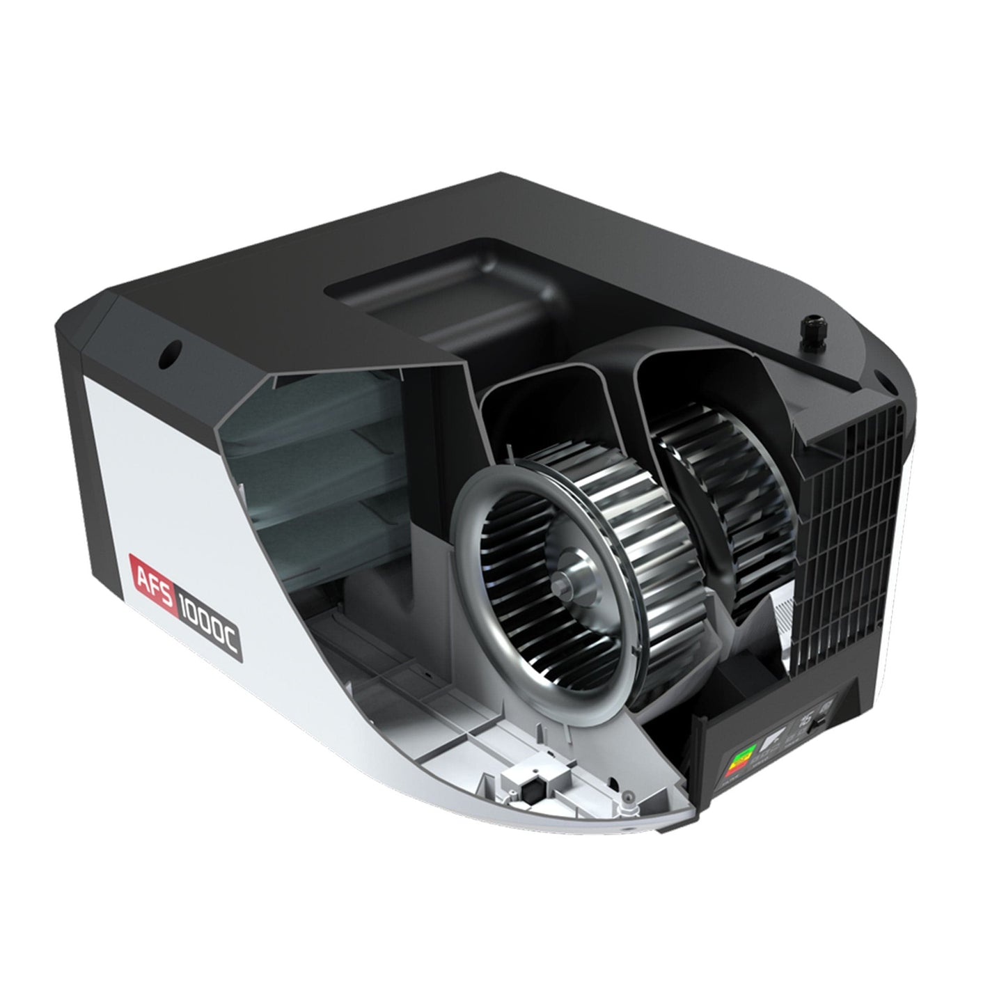 Air Filtration System - 1000 CFM 1 Ph 120V - AFS-1000C alt 0