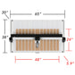 i2R CNC W.42 (4x2) CNC Woodworking Router alt 42