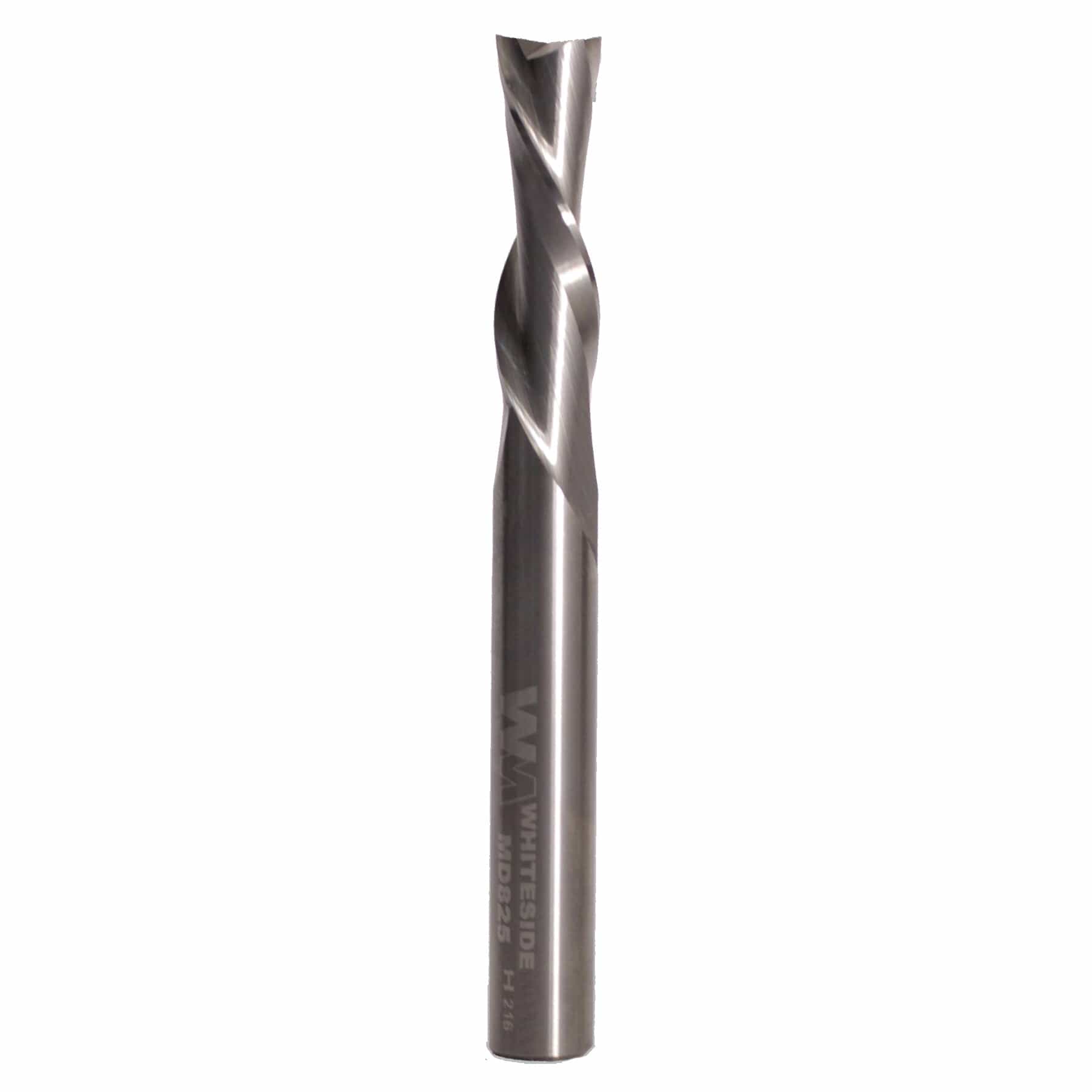 Down Cut Spiral Metric SC 8 mm SH 8 mm D 1" CL 3" OL 2 FL alt 0