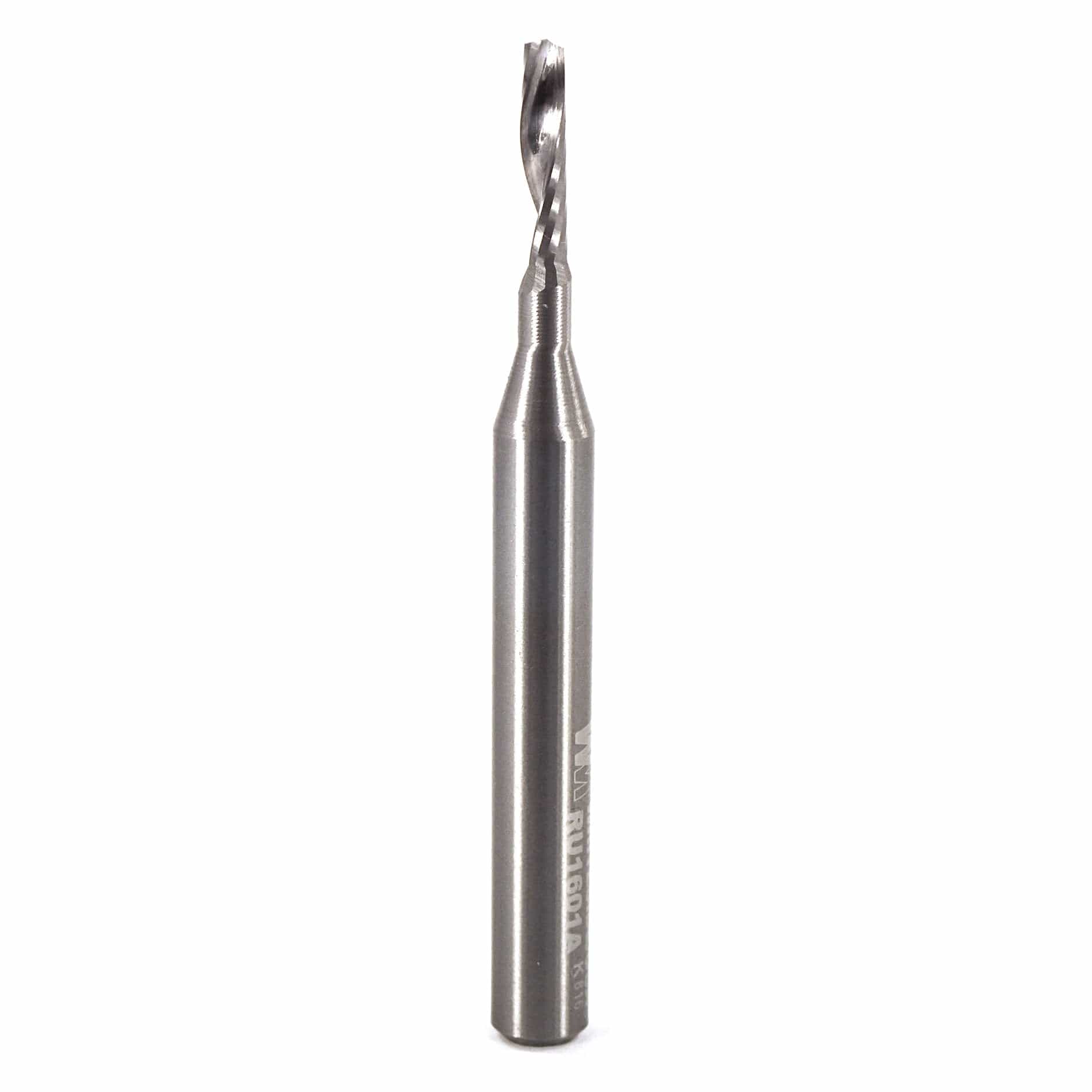 Single O-Flute Spiral Up Flute 1/4" SH 1/8" D 1/2" CL 2-1/2" alt 0