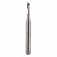 Single O-Flute Spiral Up Flute 1/4" SH 1/8" D 1/2" CL 2-1/2" alt 0