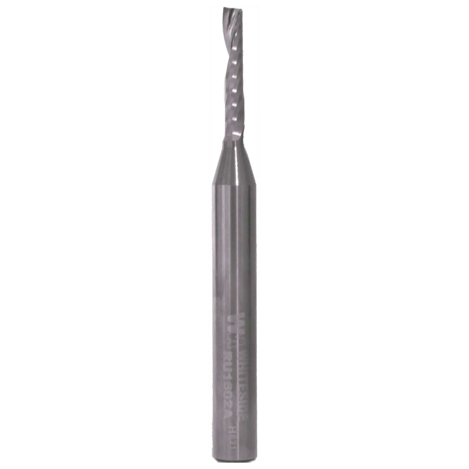 Single O-Flute Spiral Up Flute 1/4" SH 1/8" D 5/8" CL 2-1/2" alt 0