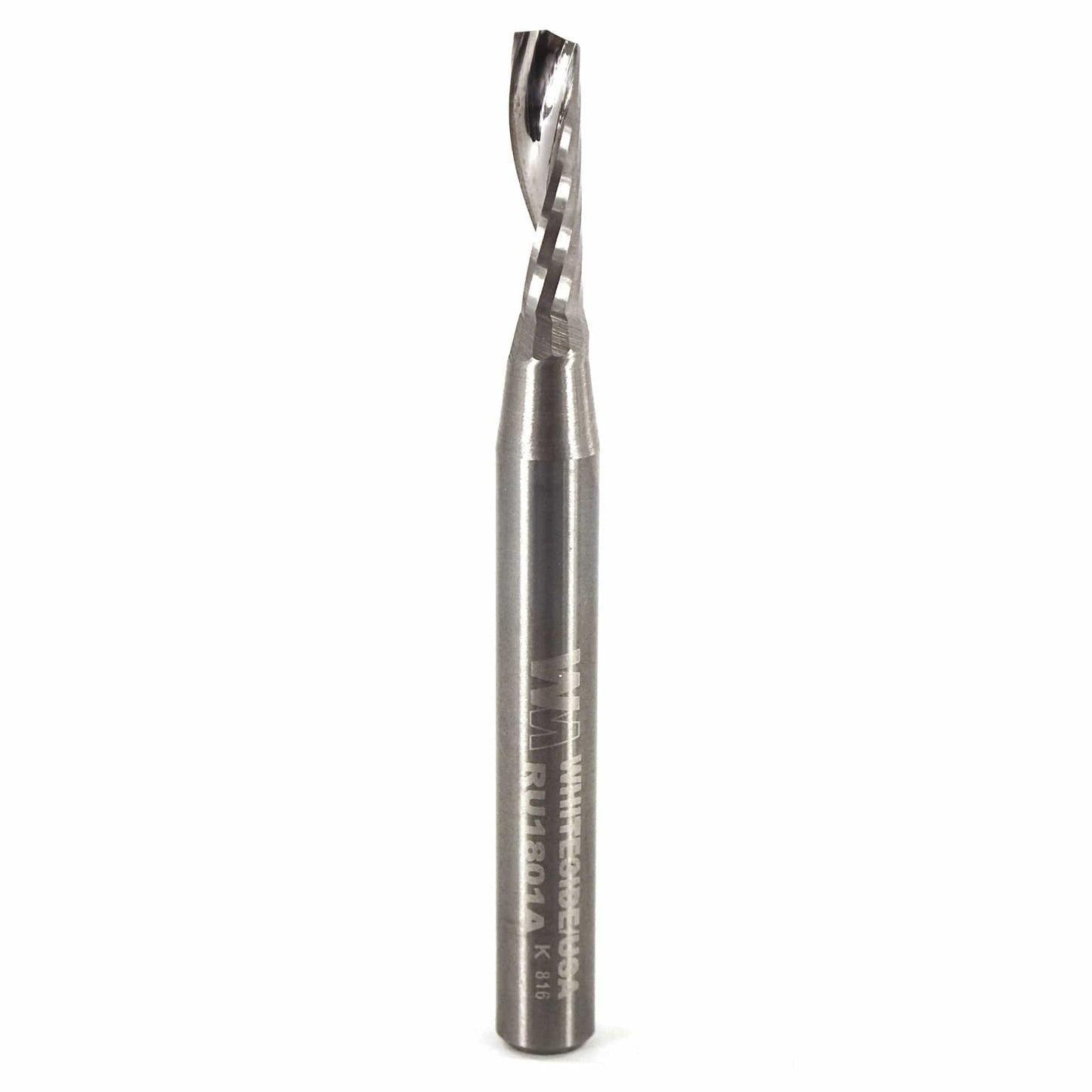 Single O-Flute Spiral Up Flute 1/4 " SH 3/16" D 5/8" CL 2-1/ alt 0