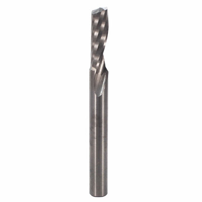 Single O-Flute Spiral Up Flute 1/4" SH 1/4" D 3/4" CL 2-1/2" alt 0