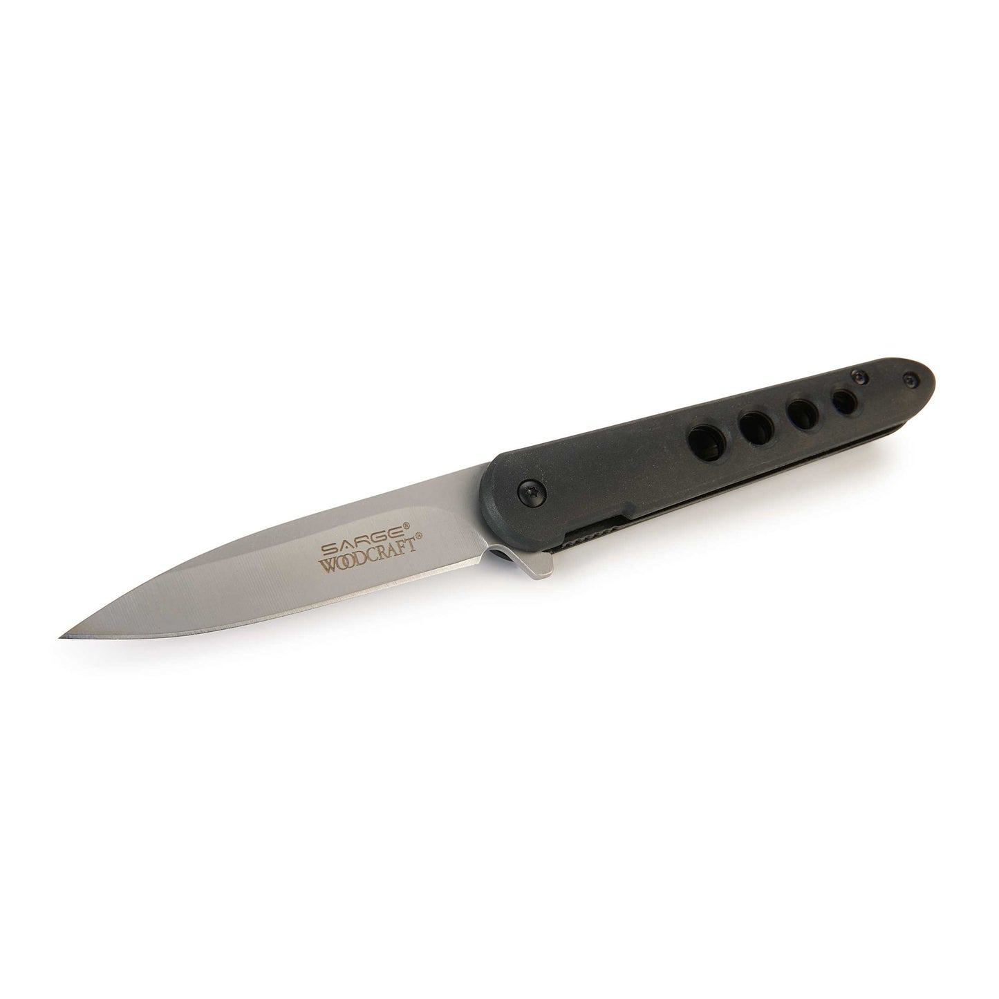 2022 Edition Woodcraft Drop Point Blade Pocket Knife alt 0