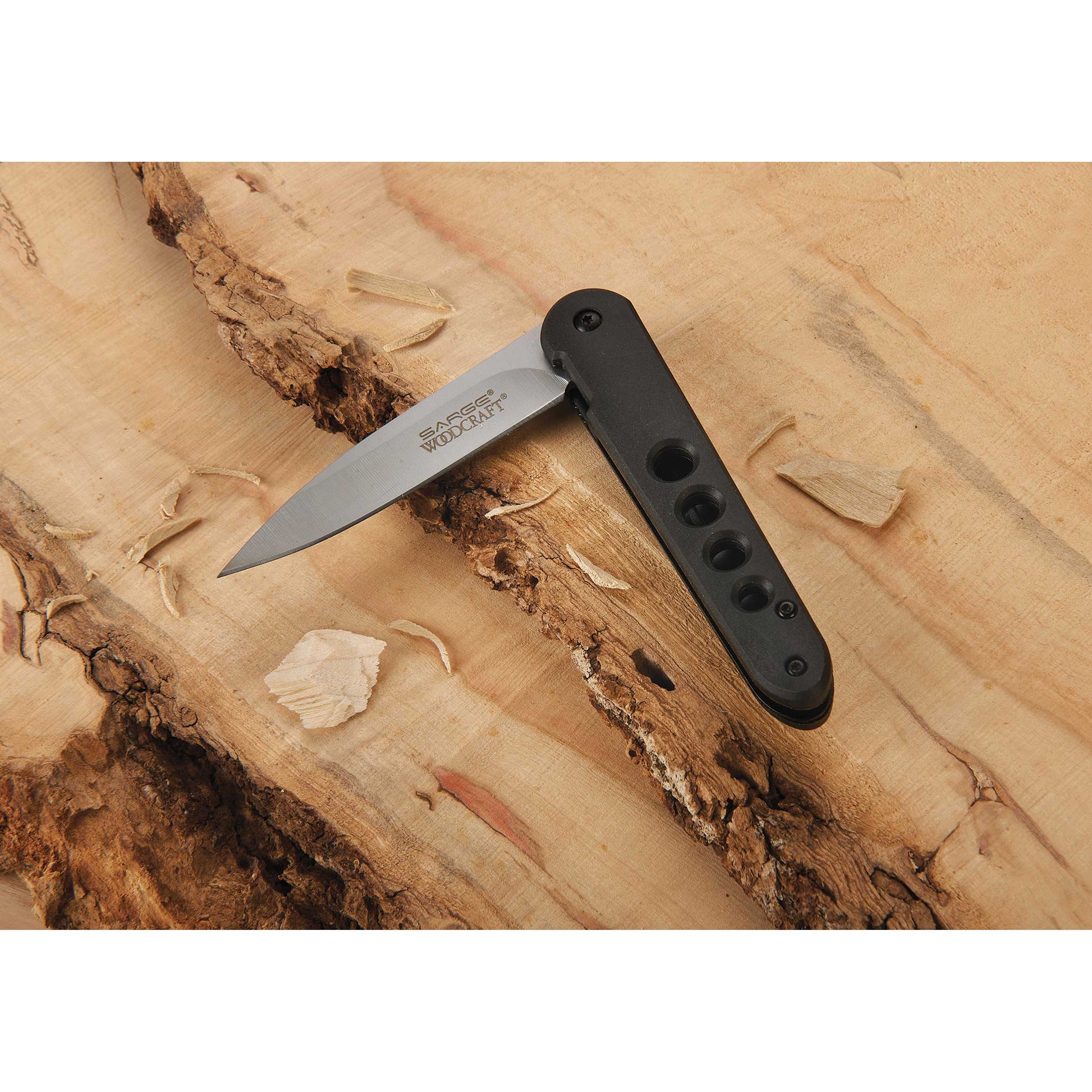 2022 Edition Woodcraft Drop Point Blade Pocket Knife alt 4