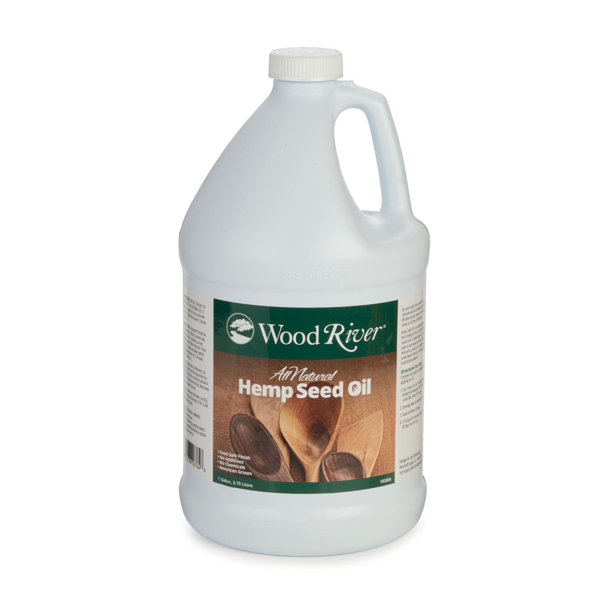 Hemp Seed Oil Wood Finish - Gallon