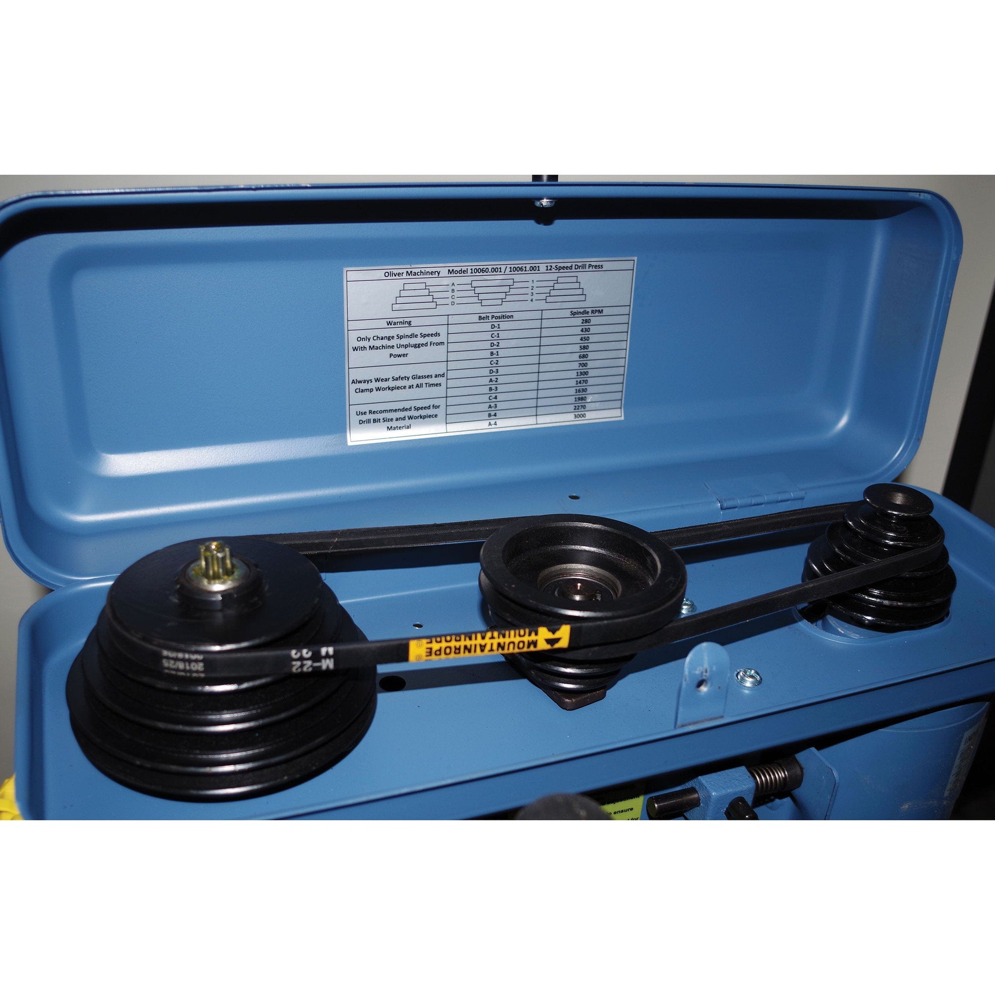 14" Swing Floor Model Drill Press 1/2HP 1Ph alt 4