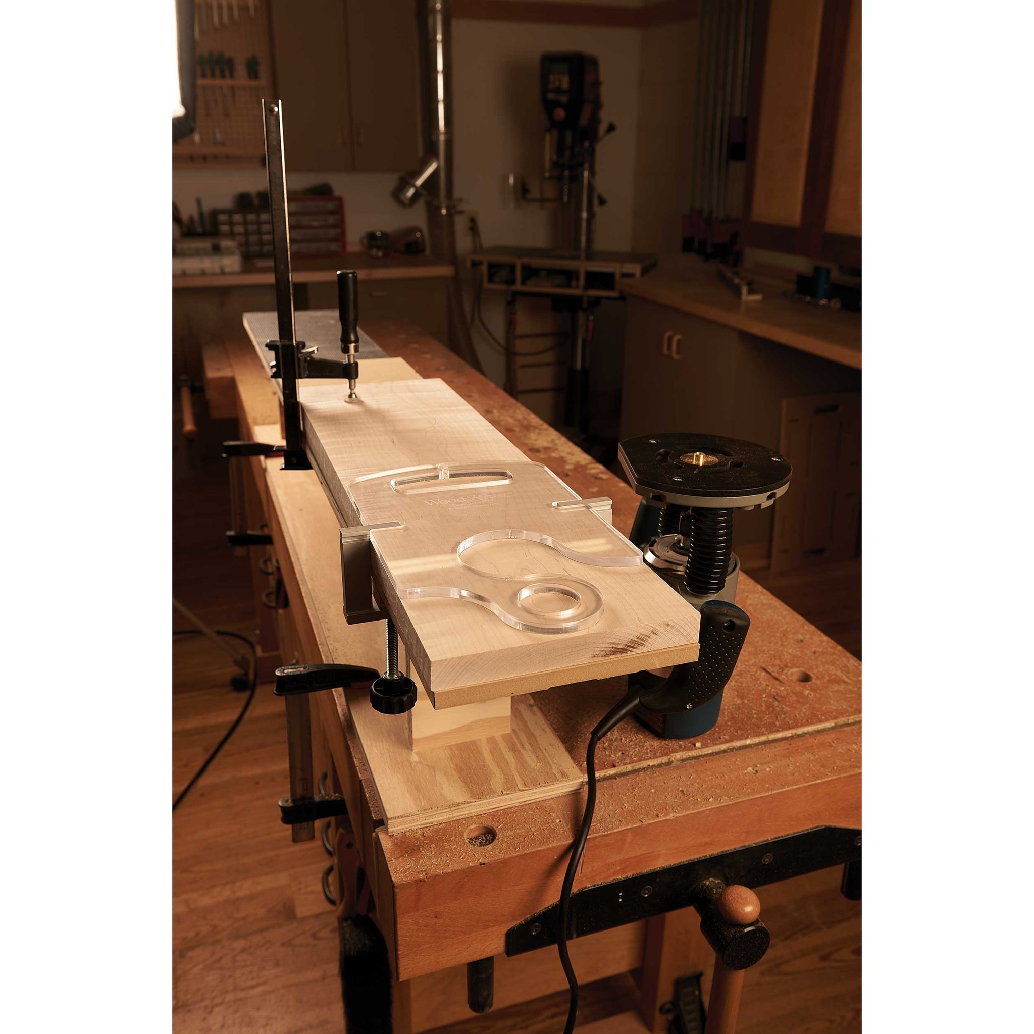 WoodRiver - Charcuterie Board Router Template | Woodcraft