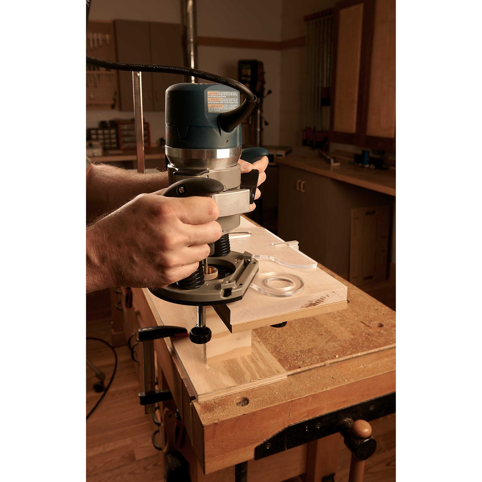 WoodRiver - Charcuterie Board Router Template | Woodcraft