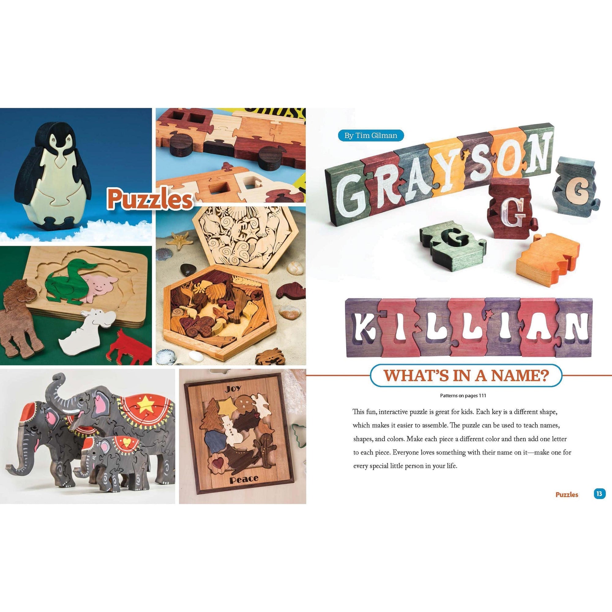 Easy Handmade Toys & Puzzles - 35 Projects & Patterns alt 0