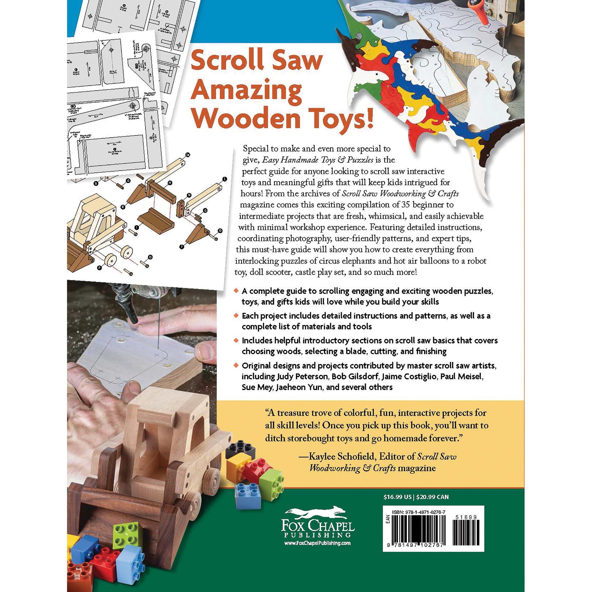 Handmade Toys & Puzzles: 35 Projects & Patterns alt 5