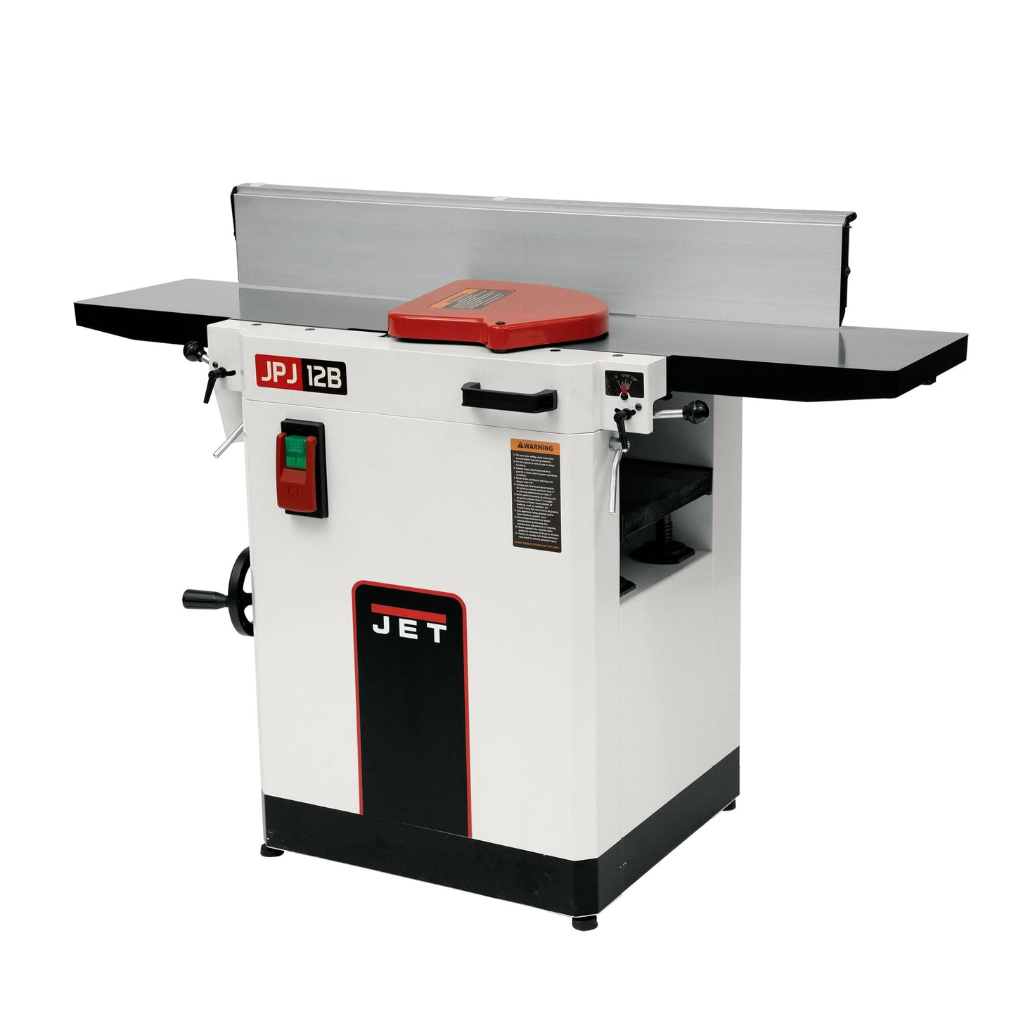 12" Planer/Jointer - 3 HP 1 Ph 230V - Straight Knife - JPJ-12B alt 0