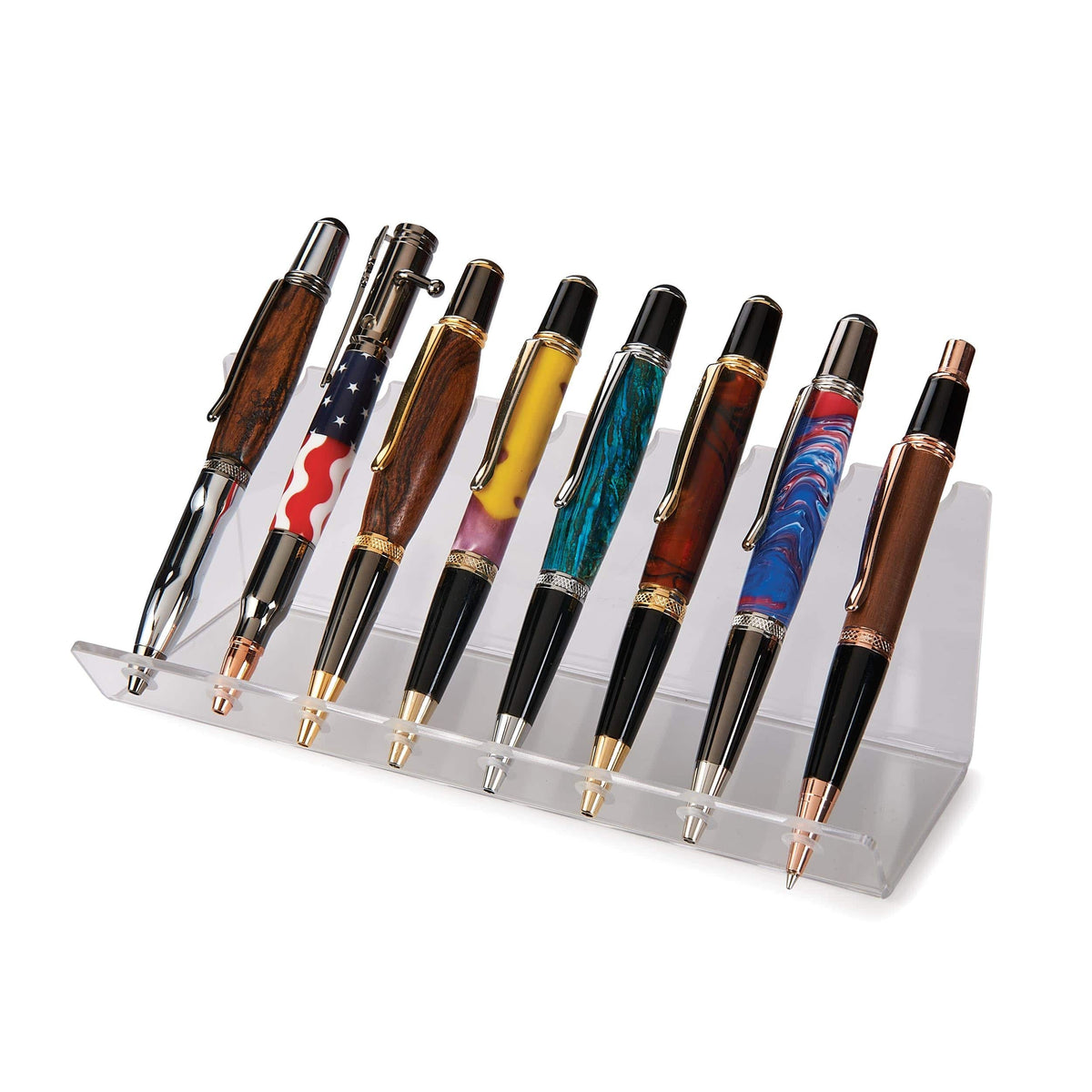 WoodRiver - Eight Pen/Pencil Acrylic Stand at Woodcraft
