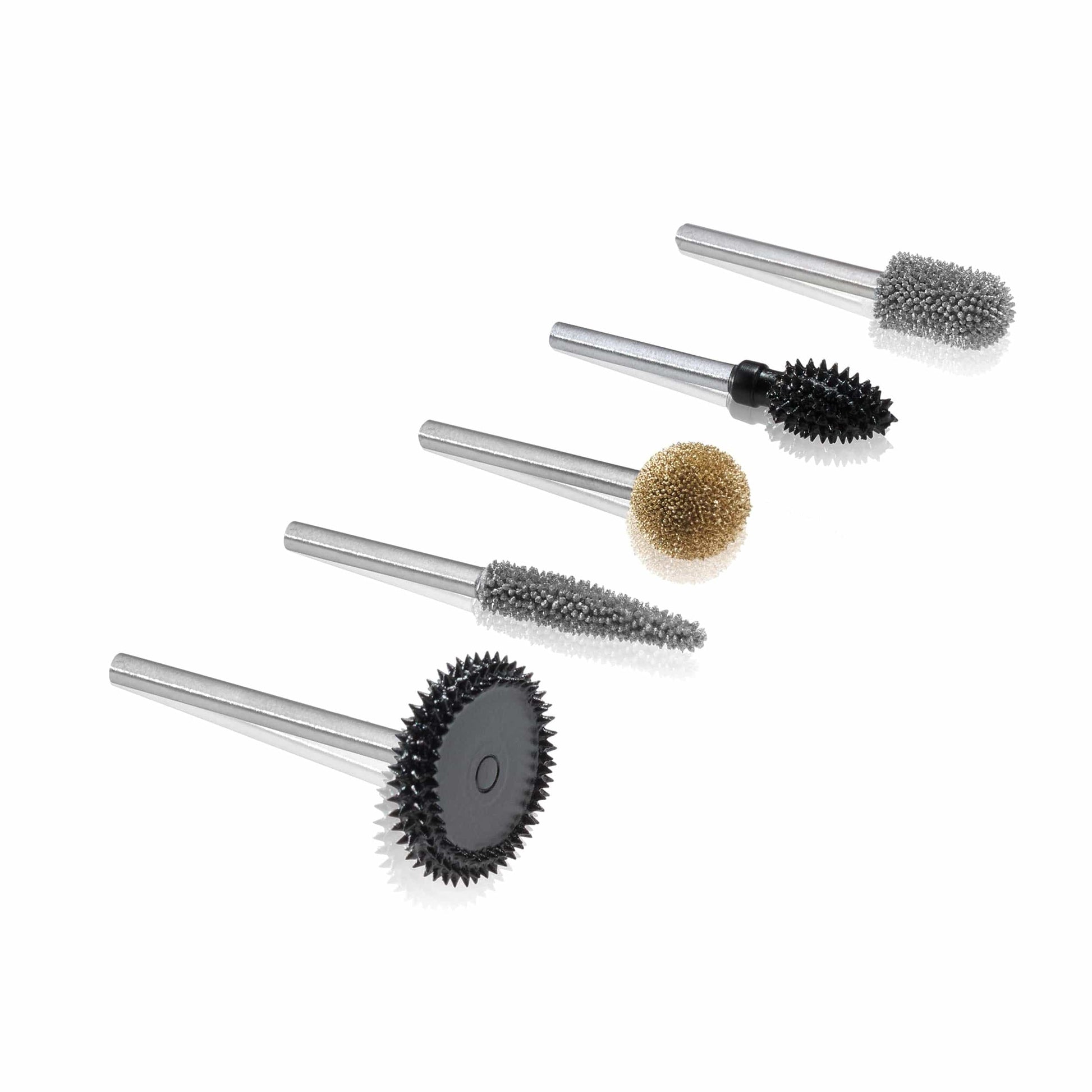 Variety Rotary Burr Set - 1/8" Shaft - 5 Piece alt 0