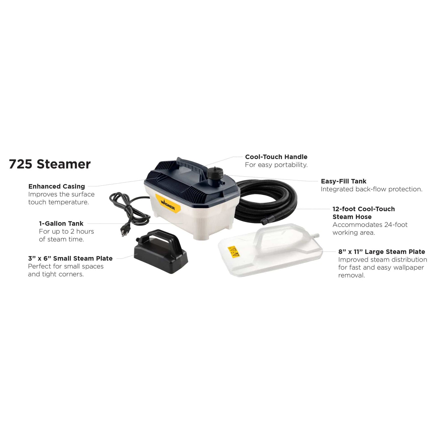 Wagner 725 Power Wallpaper Steamer alt 0
