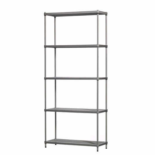 MeshWorks Bookshelf Silver alt 0