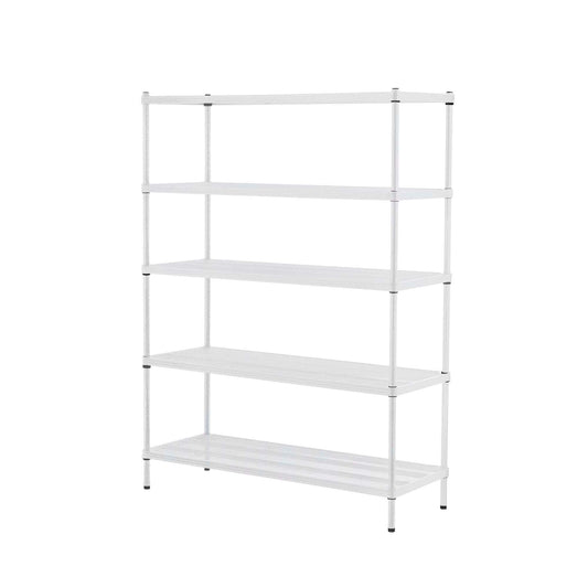 MeshWorks Shelving 5 Tier White alt 0