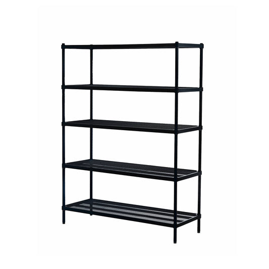 MeshWorks Shelving 5 Tier Black alt 0