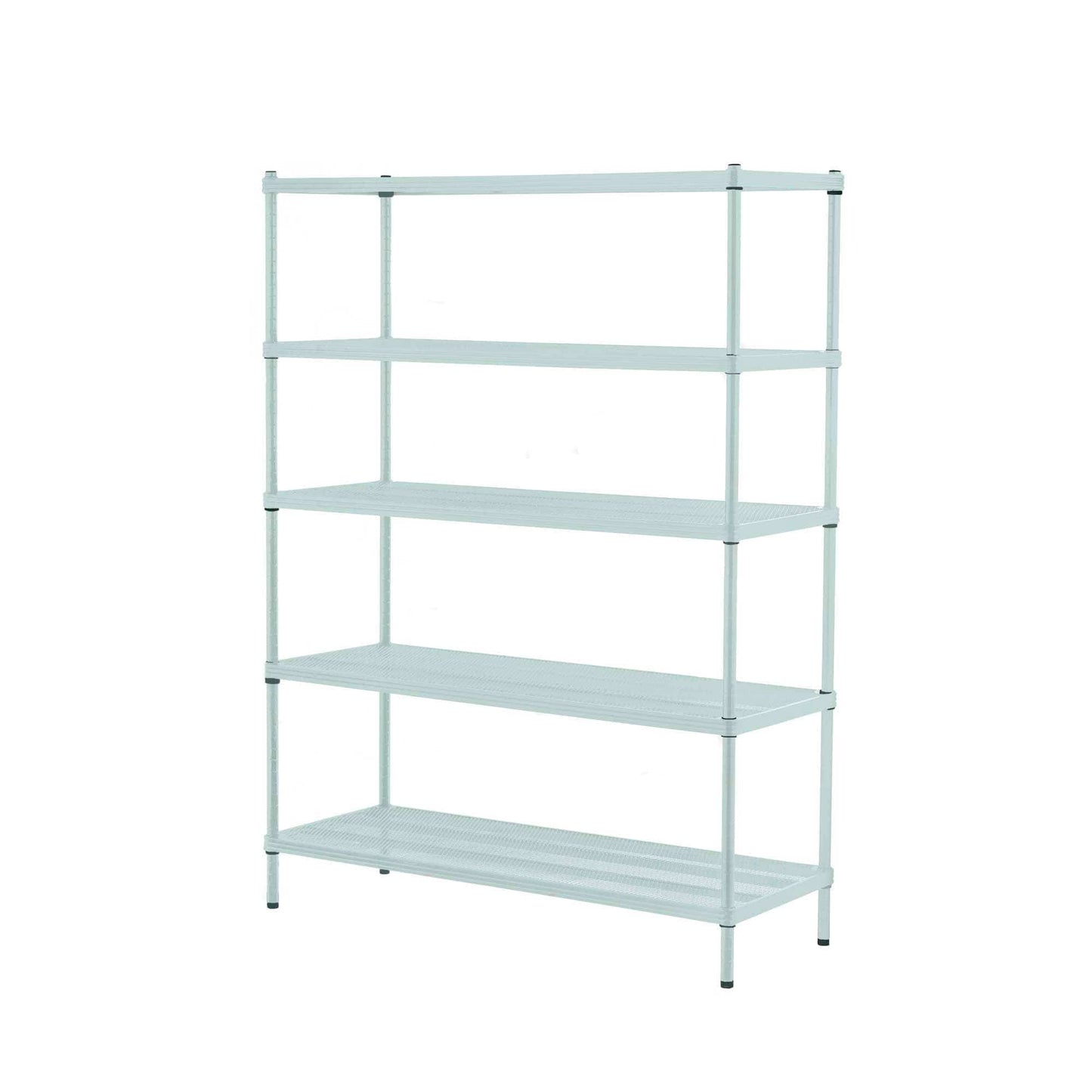 MeshWorks Shelving 5 Tier Sage Green alt 0