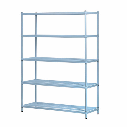 MeshWorks Shelving 5 Tier Sky Blue alt 0