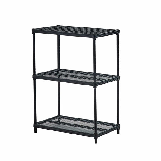 MeshWorks Shelving 3 Tier Black alt 0