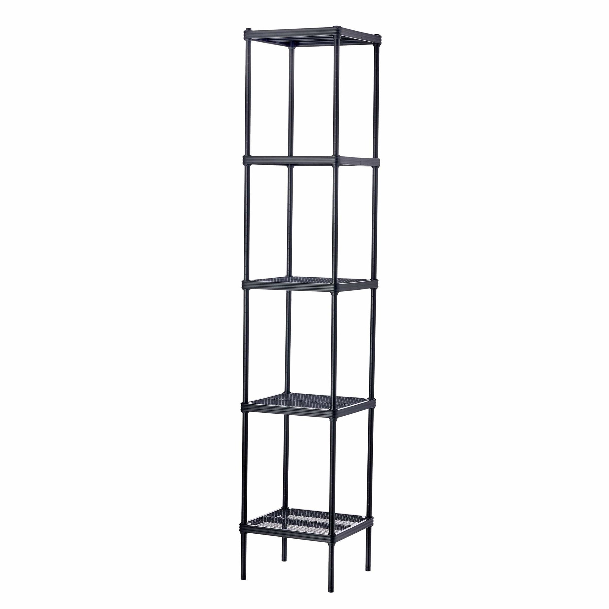 MeshWorks Tower 5 Tier Black alt 0