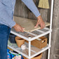MeshWorks Utility Unit with Wood Top Sage Green alt 0