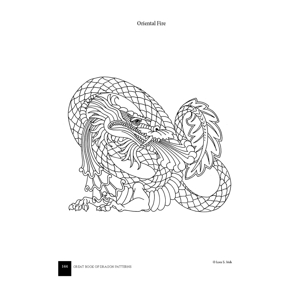 Great Book of Dragon Patterns Revised and Expanded Third Edition alt 0