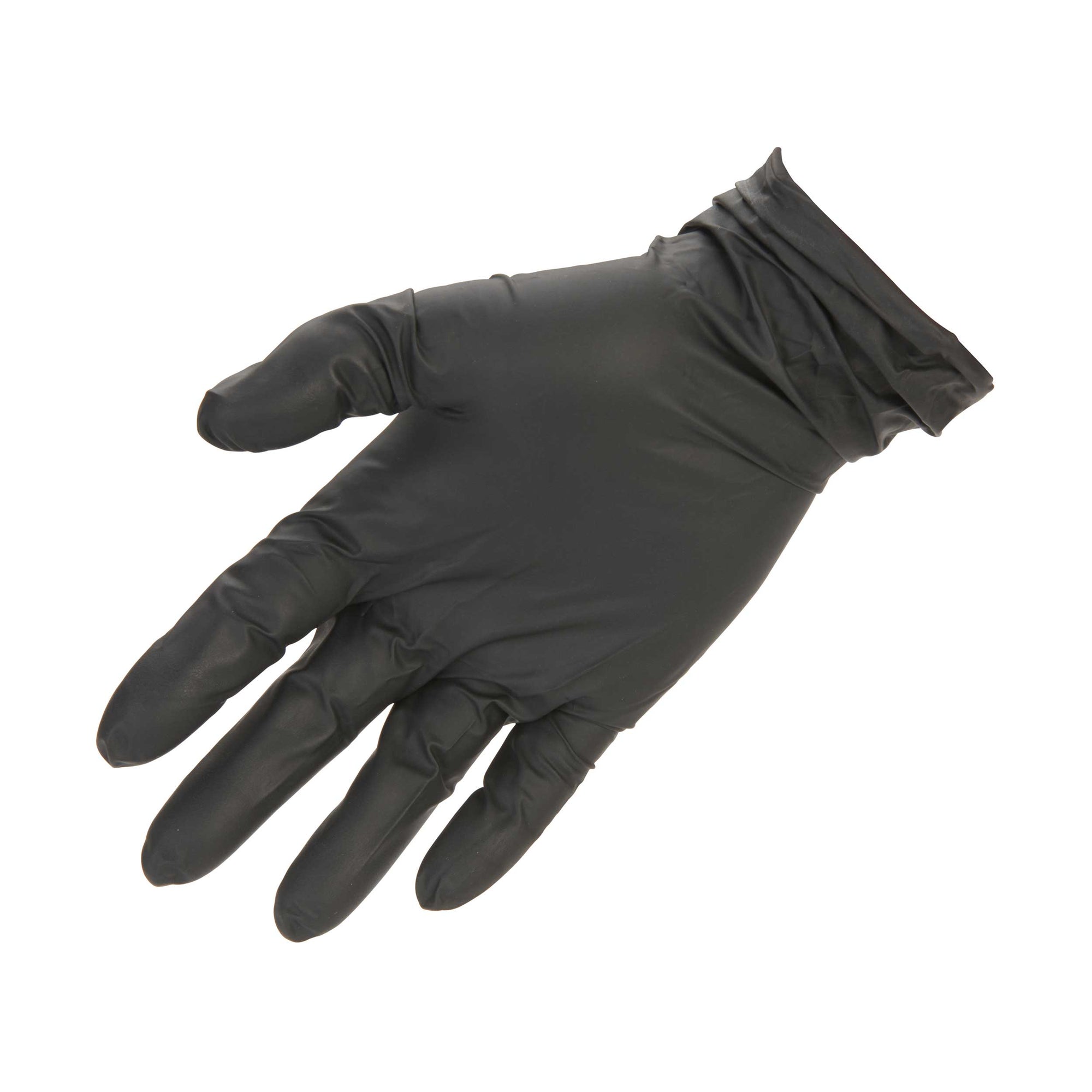 Black Nitrile Gloves - 9 Mil - XL - Box of 50 alt 0
