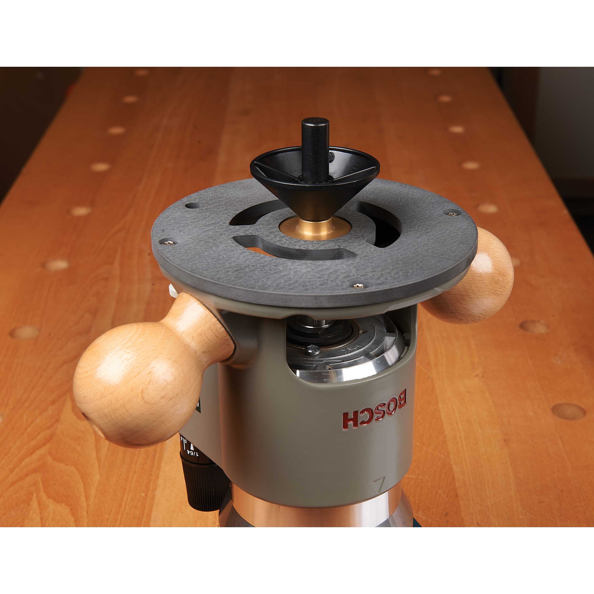 WoodRiver Router Baseplate - Bosch 1617 - Fixed Base | Woodcraft