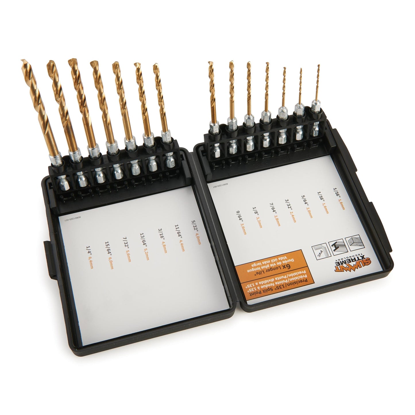 14Pc Titanium Hex Shank Drill Bit Set alt 1