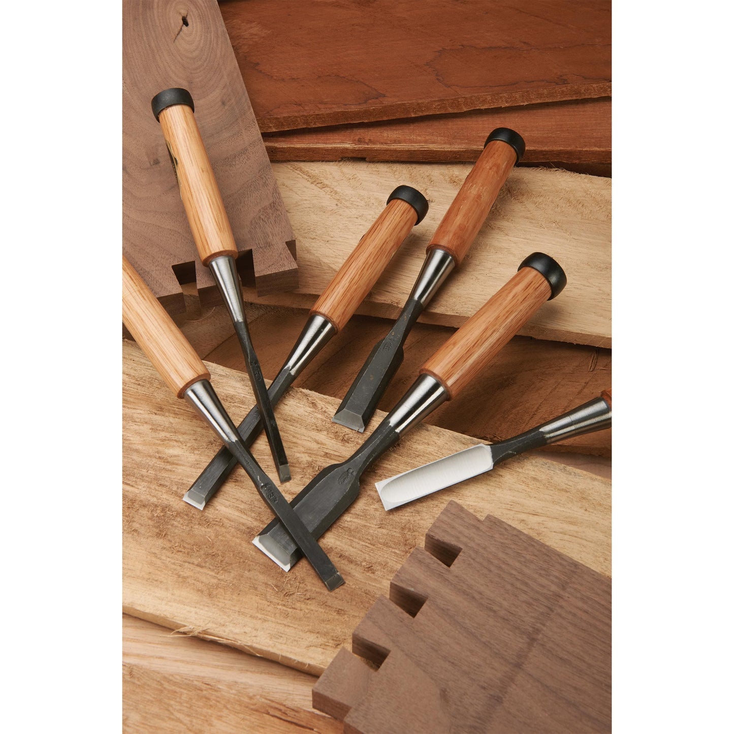Ioroi Japanese Bench Chisel Set - 6 Piece alt 0