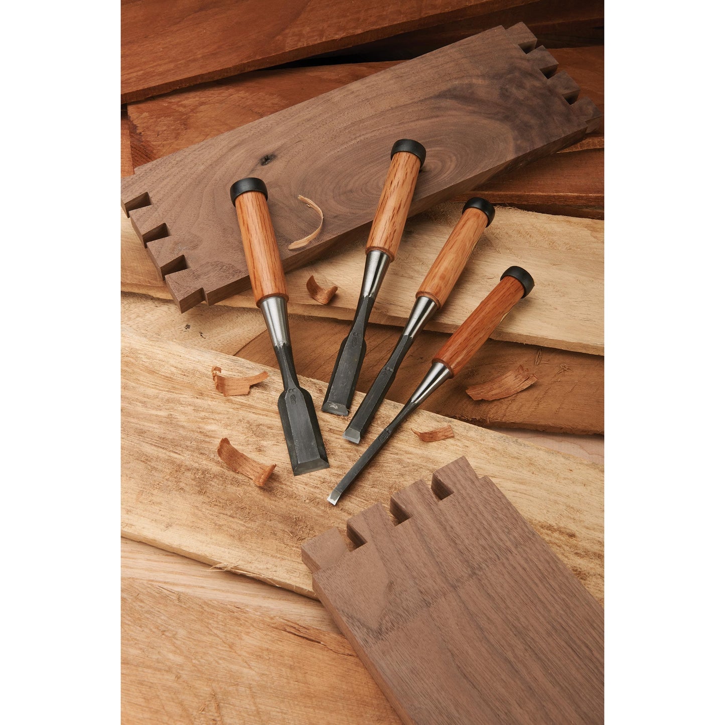 Ioroi Japanese Bench Chisel Set - 4 Piece alt 0