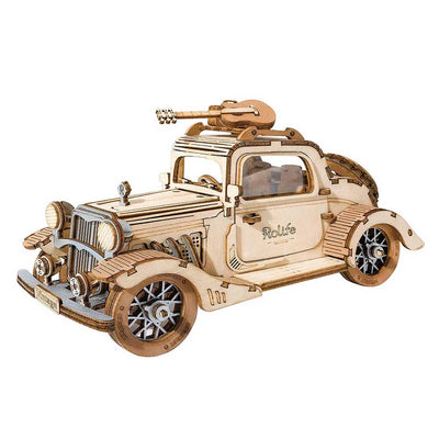 Vintage Car 3D Wooden Puzzle