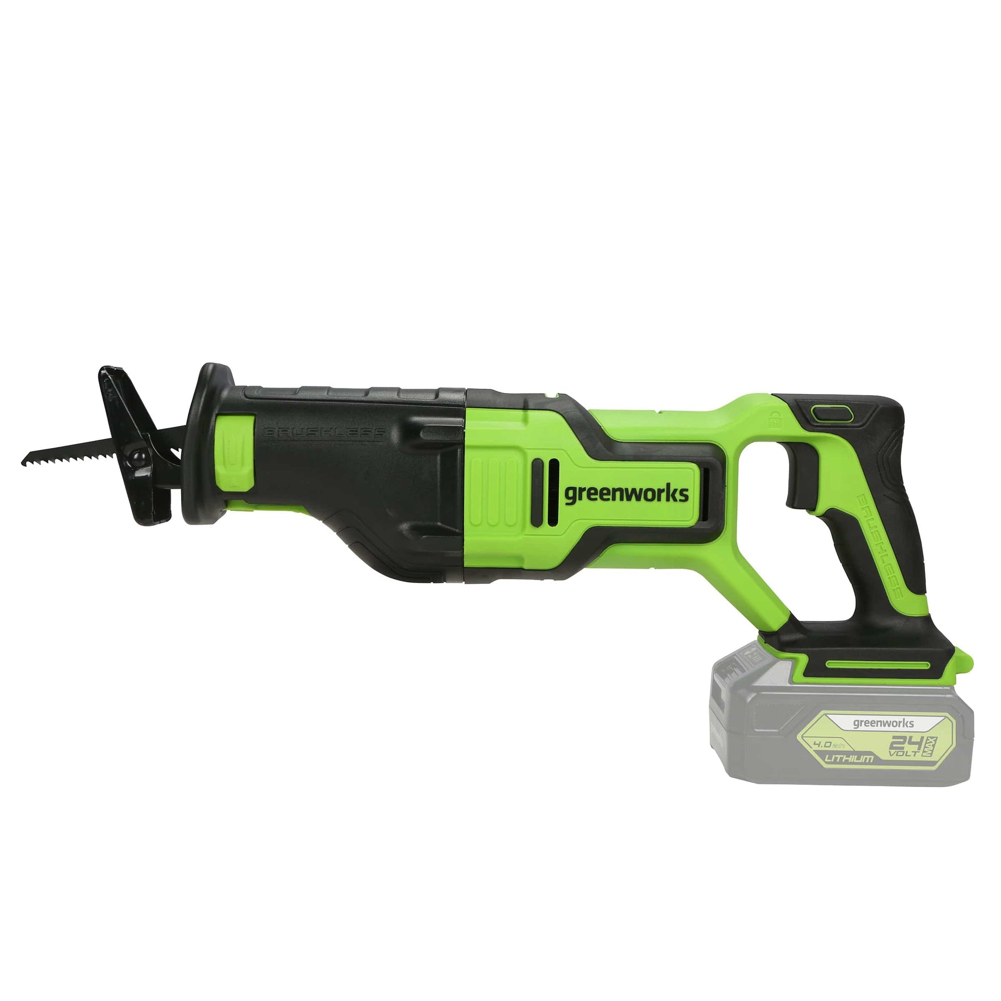 Greenworks 24V Brushless Reciprocating Saw RS24L00 Woodcraft