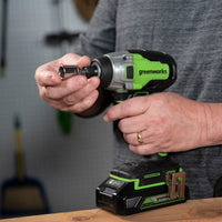 GW 24V BL Impact Kit with Two 2AH Batteries and Charger alt 0