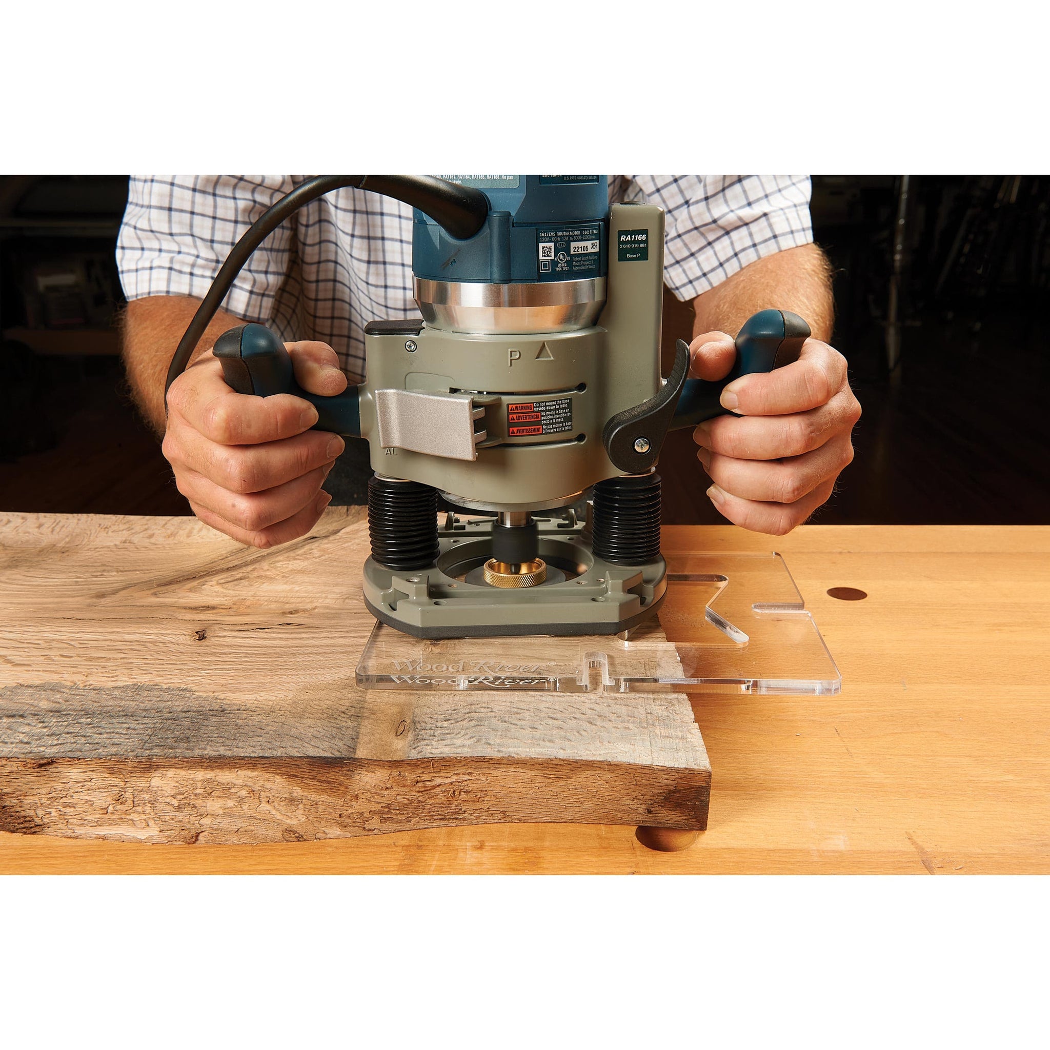 WoodRiver Router Inlay Template – Bowtie | Woodcraft