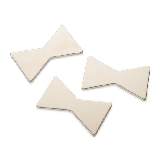 Aluminum Bowtie Inlays - Small (3 per pack) alt 0