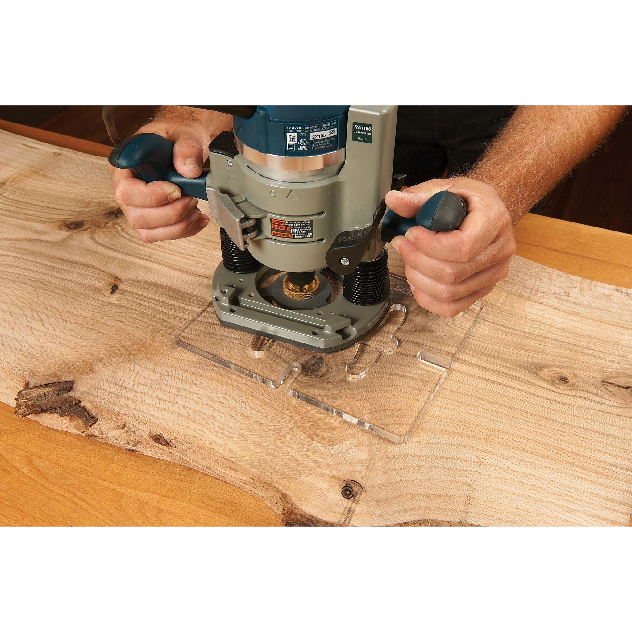 WoodRiver Router Inlay Template – Seagull | Woodcraft