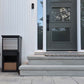 ParcelWirx Lockable Package Delivery Box with Parcel Chute Graphite alt 0