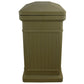 ParcelWirx Premium Vertical Lockable Package Delivery Box with Hinged Lid Oak alt 0