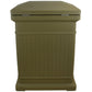 ParcelWirx Premium Vertical Lockable Package Delivery Box with Hinged Lid Oak alt 0