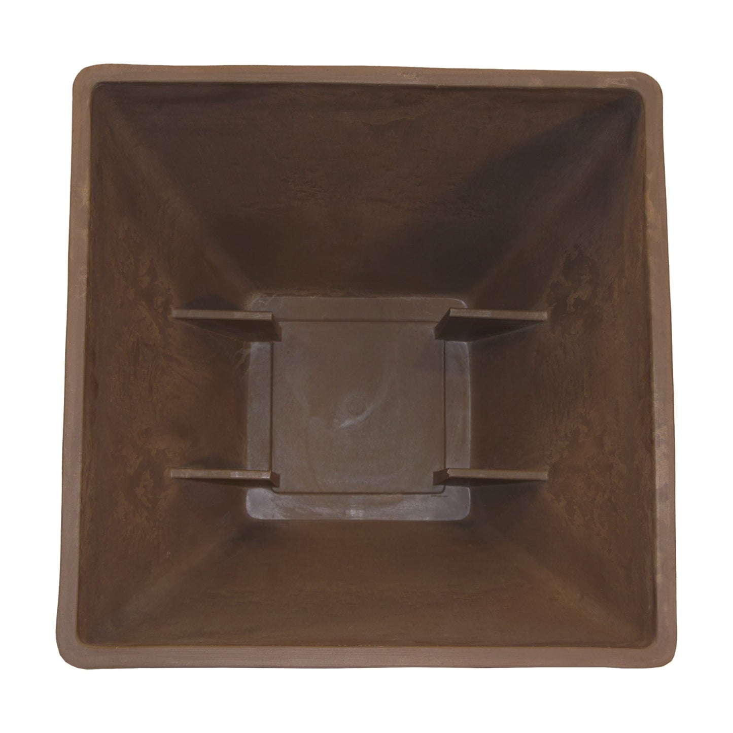 20" Square Garden Planter Oak alt 0